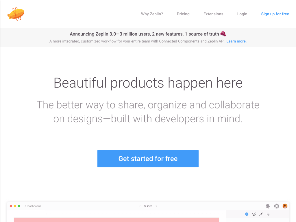 Zeplin—Collaboration and handoff for product teams