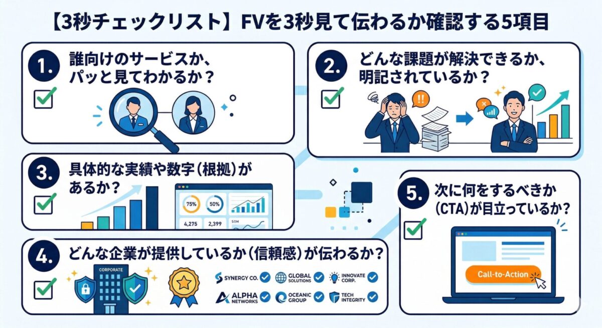 ファーストビューチェックリスト